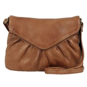 Day & Mood Elderflower Crossbody Leather Bag in Cognac